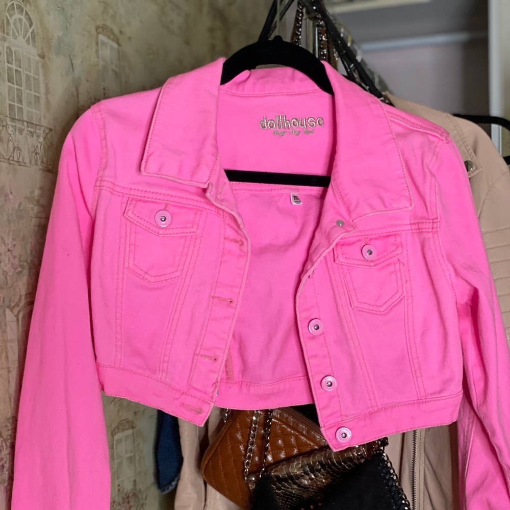 DOLLHOUSE hot pink jacket